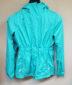Champion Girls Double Layer Venture Dry Hooded Jacket XL 14/16 Blue Lightweight - Picture 1 of 8