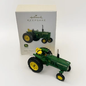 HALLMARK Keepsake 2011 JOHN DEERE 4020 DIESEL TRACTOR Diecast Christmas Ornament - Picture 1 of 9