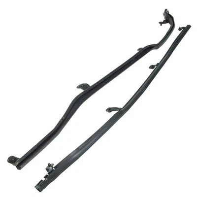 Pair Rear Door Front Weatherstrip Seal for Ford Explorer 2011 2019 OEM Fitment - Image 1 of 4