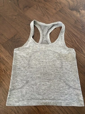 Lululemon Cropped Swiftly  Tank  Racerback  Size 4! - Image 1 of 4