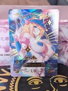Yu-Gi-Oh Dark Magician Girl Waifu Sexy Anime UR Card Holo - Bild 1 von 2