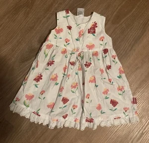 Oshkosh Bgosh Vintage 12 Month Dress Baby Very Good Condition - Picture 1 of 4