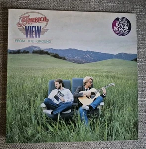 America View From The Ground 1982 Viny LP Ex, Vg+ - Imagen 1 de 4
