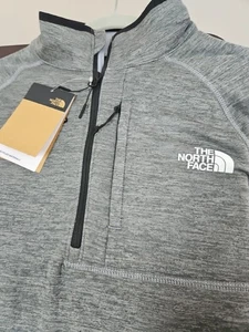 The North Face Herren Canyonlands 1/2 Zip Fleecejacke Medium Grey Heather Neu - Bild 1 von 11