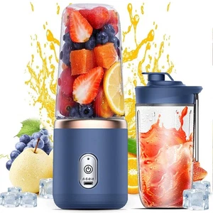 Frullatore Portatile, Frullatore Personale USB Ricaricabile, Mini Frullatore per Frullati a... - Foto 1 di 6