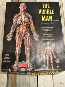 Vintage 1959 The Visible Man No. 800 Kit USED *As Is* Parts & Replacements - Picture 1 of 15