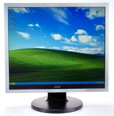 AOC 919Vz 19'' Retro TFT LCD 5:4 PC Monitor DVI VGA 1280 x 1024 für Win. 98/XP/7 - Bild 1 von 4