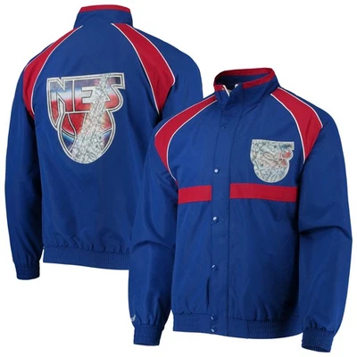 Men's New Jersey Nets Blue Mitchell & Ness Hardwood Classics 75th Anniversary - Image 1 of 4