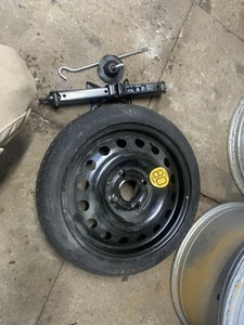 Nissan Micra Space Saver Spare Wheel 14" W/Jack Clamp 2004 K12 - Picture 1 of 5