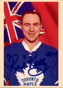 Red Kelly Signed 1993-94 Parkhurst #58 Autographed Maple Leafs 59073