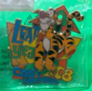 PP60057 Disney WDW Cast Exclusive PIN- Leap Year 2008 (Tigger) LE 1000 SEALED - Picture 1 of 2