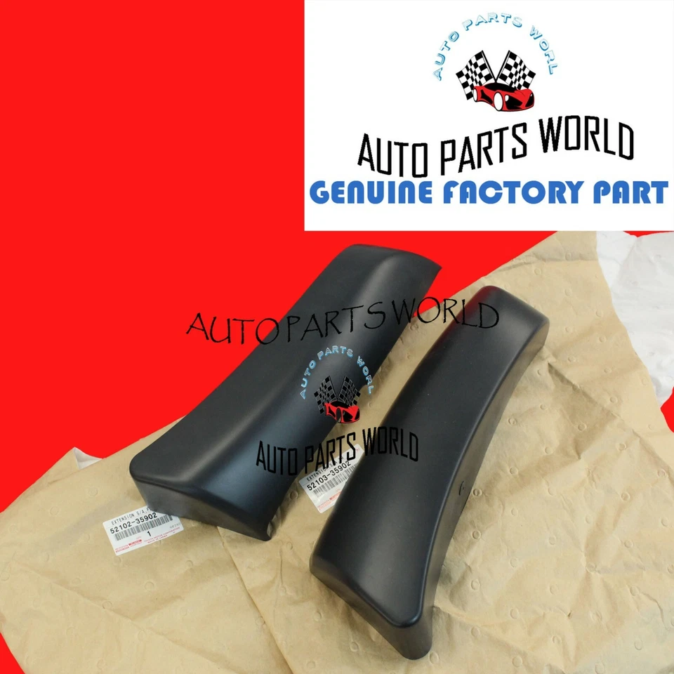 Toyota 4runner 1999-2002 Front Bumper Flare Extension Left Right OEM Genuine