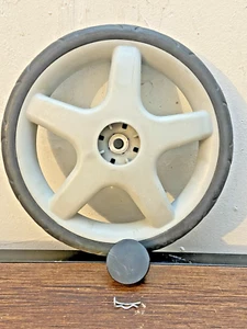 Graco Ready2Grow Click Connect LX Double Stroller 1934625 Rear Wheel with Cap - Picture 1 of 7