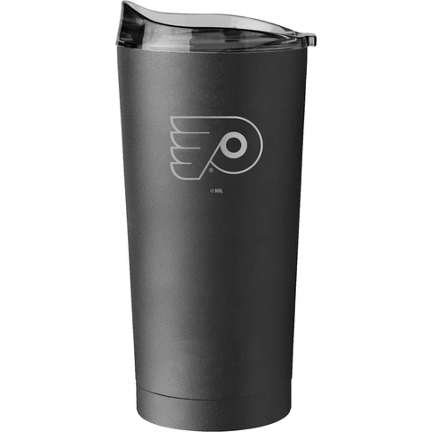 Philadelphia Flyers 20oz. Black Powder Coat Tumbler Cover