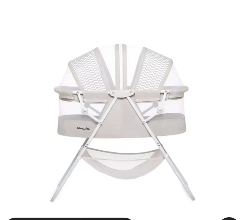 Cuna Dream On Me Karley en Gris Frío, Ligera Portátil Bebé 33" Foto 1 de 1