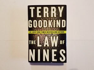 Terry Goodkind The Law of Nines HC first ed.  preowned very good - Picture 1 of 4