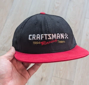 Craftsman 1994 Racing Team schwarz Canvas bestickt Snapback / Made in USA - Bild 1 von 5