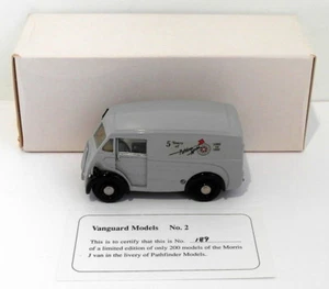 Pathfinder Vanguard 1/43 Scale VAN2 - Morris J Type Van 1 Of 200 Grey PFM Models - Picture 1 of 5
