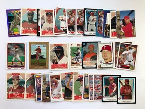 MLB Baseball Single Rookie Cards Team: Philadelphia Phillies Choose your card