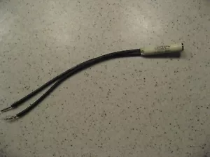 Leecraft Tineon 3600 Red Panel Indicator Lamp 125VAC 1/3W NOS 7.5"L Pigtail - Picture 1 of 8