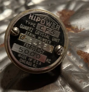 HiPower Crystal Unit, Type CF-5,  5000 kc - Picture 1 of 5