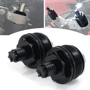 Preload Fork Cap Adjust Bolts Aftermarket Fit For Harley VRSCD Night Rod 06-08 - Foto 1 di 14