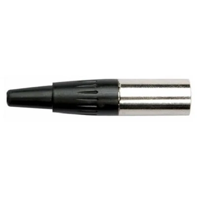 CONNETTORE VOLANTE A SALDARE MINI XLR 4 POLI 4 PIN MASCHIO SPINA NUOVO DAP AUDIO