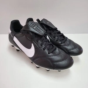 Nike Premier III 3 FG Fußballstollen Leder schwarz weiß AT5889-010 Herren Größe 5 - Bild 1 von 9