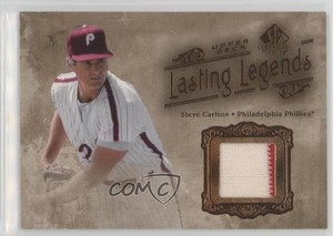 2005 SP Legendary Cuts Lasting Legends Memorabilia Steve Carlton #LL-SC HOF