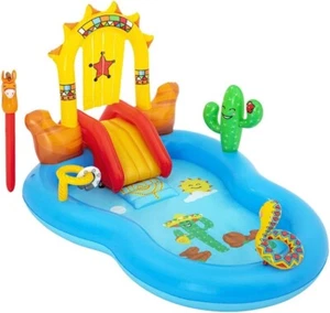 Bestway Wasserspielcenter Wild West 264x188x140 cm – ab 2 Jahren NEU - Bild 1 von 1