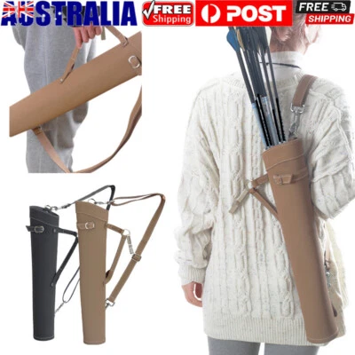 Archery Arrow Quiver Hunting Arrow Bow Holder Belt Single or Shoulder Arrow Bag - image 1 of 4