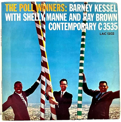 The Poll Winners S/T 1958 Vinyl Contemporary Records 1st Press UK Import - Imagem 1 de 4