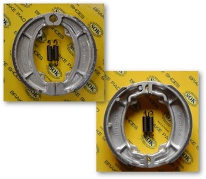 FRONT&REAR BRAKE SHOES+SPRINGS fit YAMAHA MX 125 IT 175,1976 MX125,1977-83 IT175 - Picture 1 of 1
