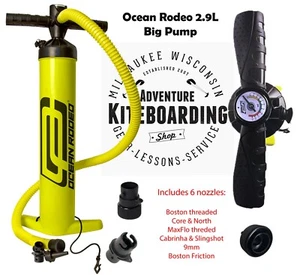 Ocean Rodeo Monster Größe Pumpe mit Messgerät & Adaptern NEU - Bild 1 von 8