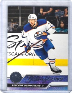2023-24 Upper Deck #202 Vincent Desharnais Young Guns Rookie Card