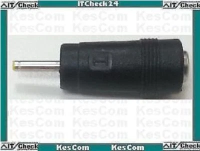 KESCOM Adaptador de fuente de alimentación individual de 5,5 x 2,1 mm a 2,5 x 0,7 mm 15652 (I)
