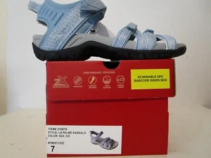 Sandalias Zeroxposur Mujer LaPalme Tirantes Ajustables Senderismo Agua Sea Ice Talla 7 - Imagen 1 de 6