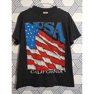 Camiseta vintage Hef-T Jays puntada única EE. UU. California T talla M - Imagen 1 de 4