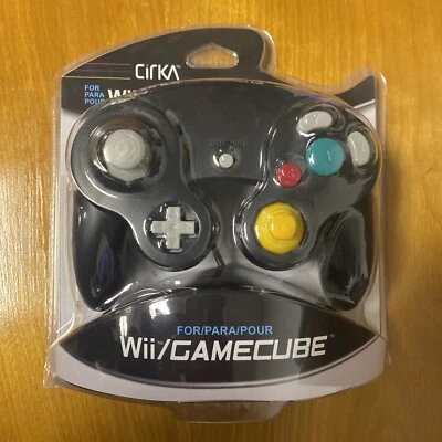 CirKA M05819BK Gamepad GameCube Black Controller New - Image 1 of 2