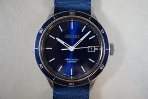 Seiko SARG015 6R15 JDM Sunburst Blue Automatic Watch - Picture 1 of 17