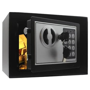 Caja Fuerte Cajas Fuertes Pequeña De Seguridad Para Dinero Contra Fuego Secreta
