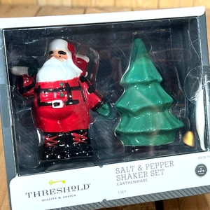 Schwelle Salz & Pfefferstreuer Set - Weihnachtsmann & Weihnachtsbaum - kostenloser Versand - Bild 1 von 4