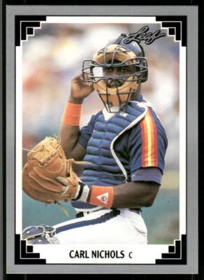 1991 Leaf #217 Carl Nichols - Image 1 of 2