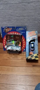 2002 DALE JARRETT 1/43 #88  Muppets Miss Piggy & Pop Secret #43 blue/Yellow 1/24 - Picture 1 of 15