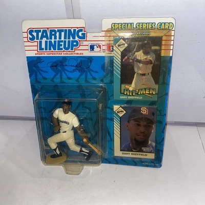 Gary Sheffield Signed 1993 Starting Lineup Padres JSA COA - Image 1 of 4
