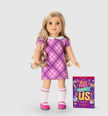 American Girl 18" Doll - Truly Me #125 Blonde Long Wavy Curly Hair Hazel Eyes AG - Image 1 of 4