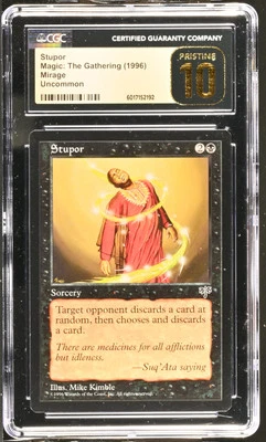 STUPOR Mirage U CGC 10 MTG [Nostalgium] - Image 1 of 2