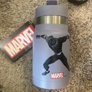 Marvel Black Panther 12 Unzen Kinder Edelstahl Wasserflasche —NEU—KOSTENLOSER VERSAND— - Bild 1 von 8