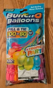 ZURU TROPICAL PARTY BUNCH O BALLOONS 100 WATER BALLOONS INCLUDED - Picture 1 of 4
