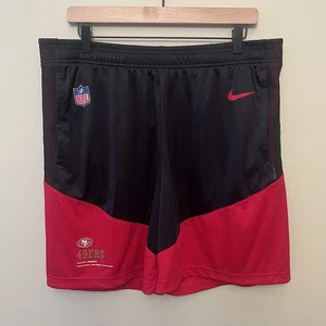 Pantalones Cortos San Francisco 49ers Nike On-Field Sideline Dri-Fit Tejido Para Hombre XL - Imagen 1 de 8
